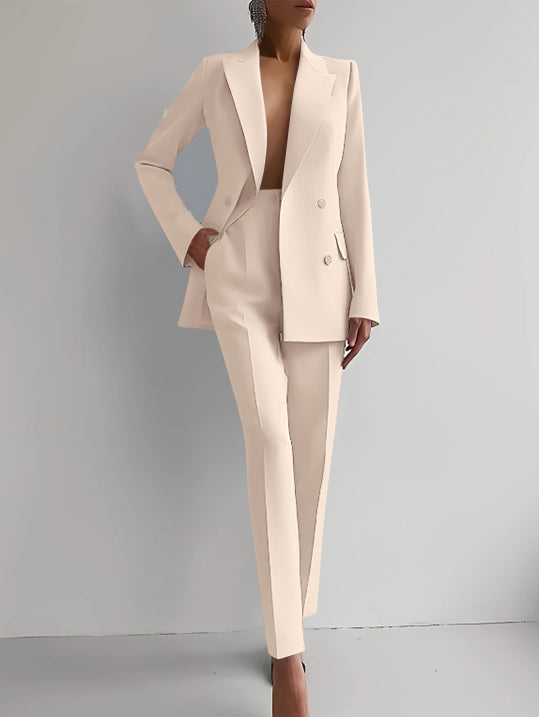 Zweiteiliges Formelles Blazer Und Hosenset Für Damen | Arbeit