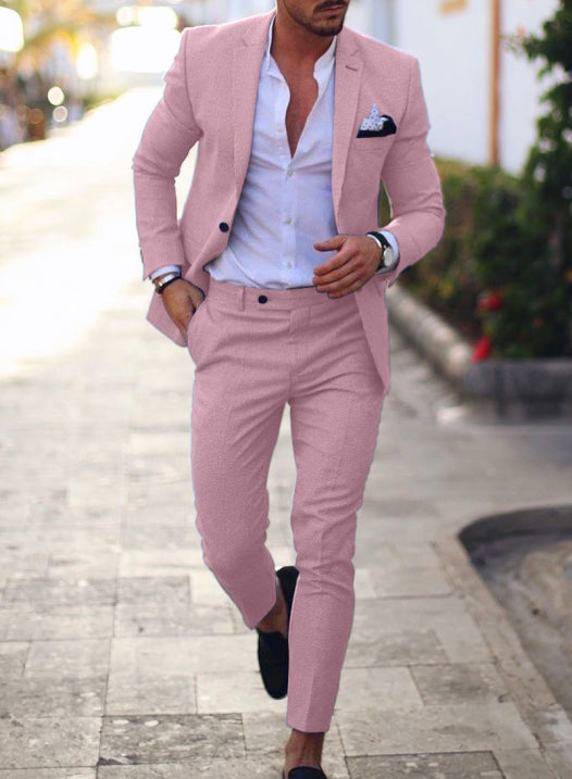 Herren Sommer 2-Teiliger Hochzeitsgast Anzug | Blazer und Hose