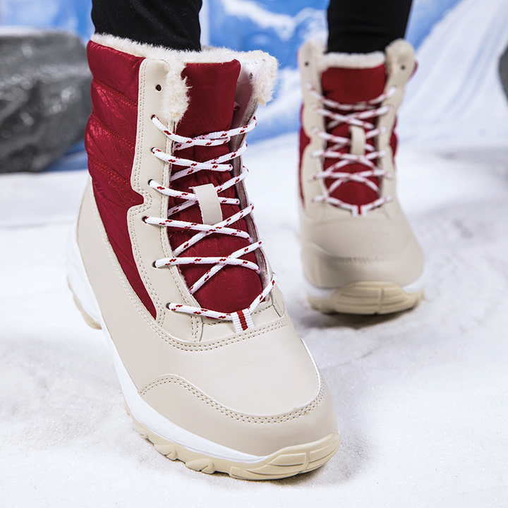 Damen Plateau-Schneestiefel | Lässig