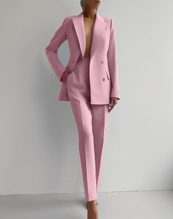 Zweiteiliges Formelles Blazer Und Hosenset Für Damen | Arbeit