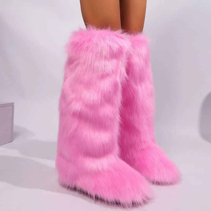 Damen Winter Overknee-Stiefel | Lässig
