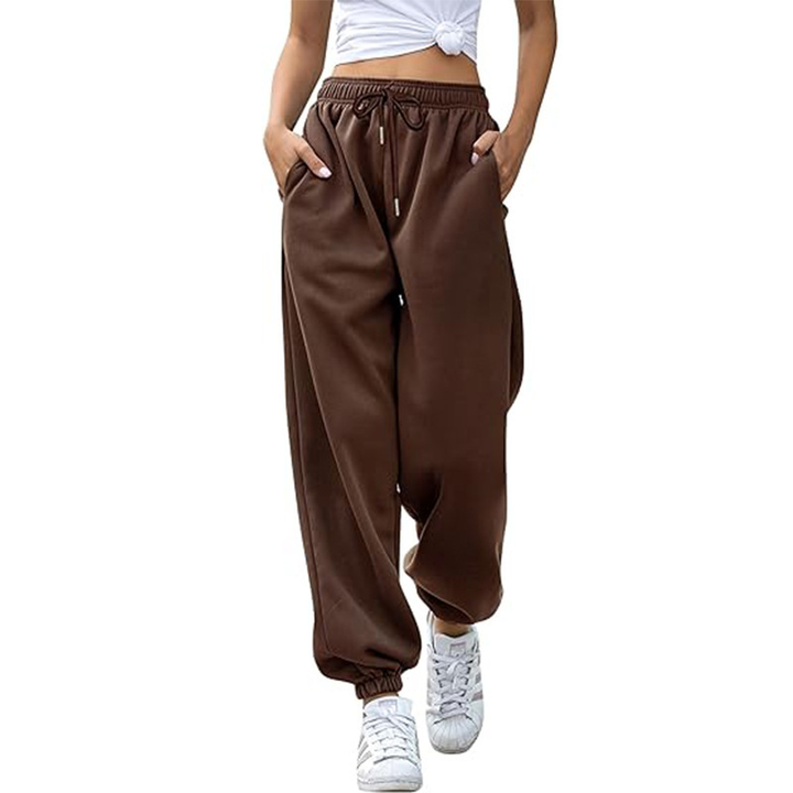Baggy-Jogginghosen für Damen | Hohe Taille