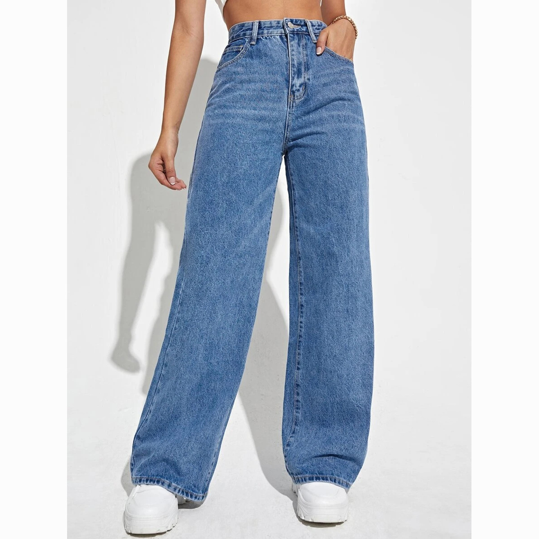 Damen Mom Jeans | Hoch Tailliert
