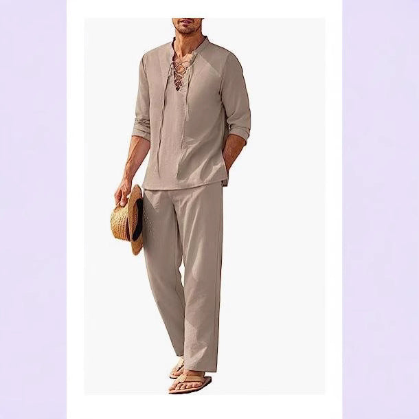 Zweiteiliges Boho Set Für Herren | Sommer