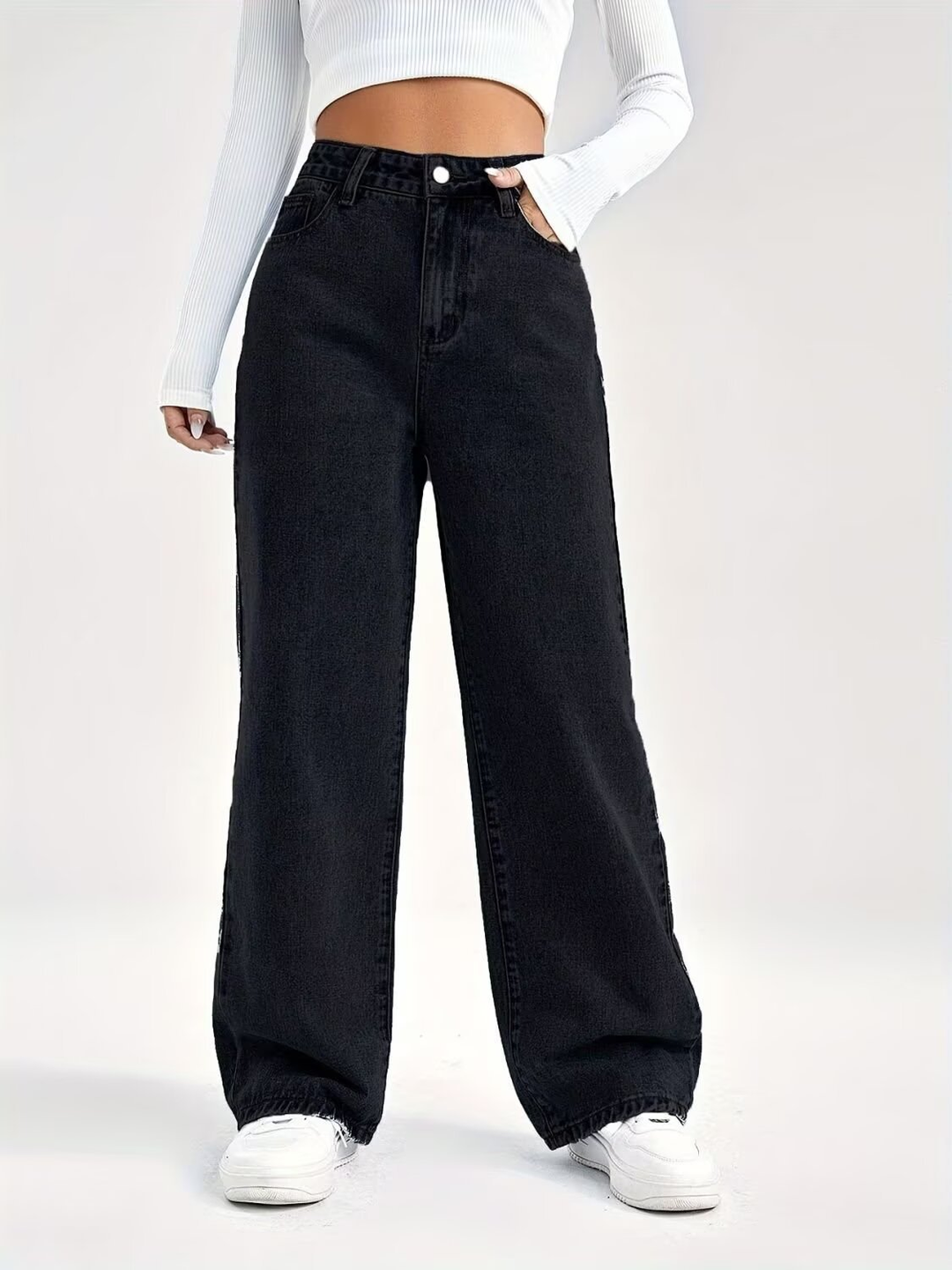 Damen Mom Jeans | Hoch Tailliert