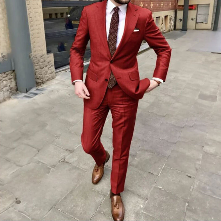 Formeller Herren Hochzeitsgast anzug | 2-Teilig