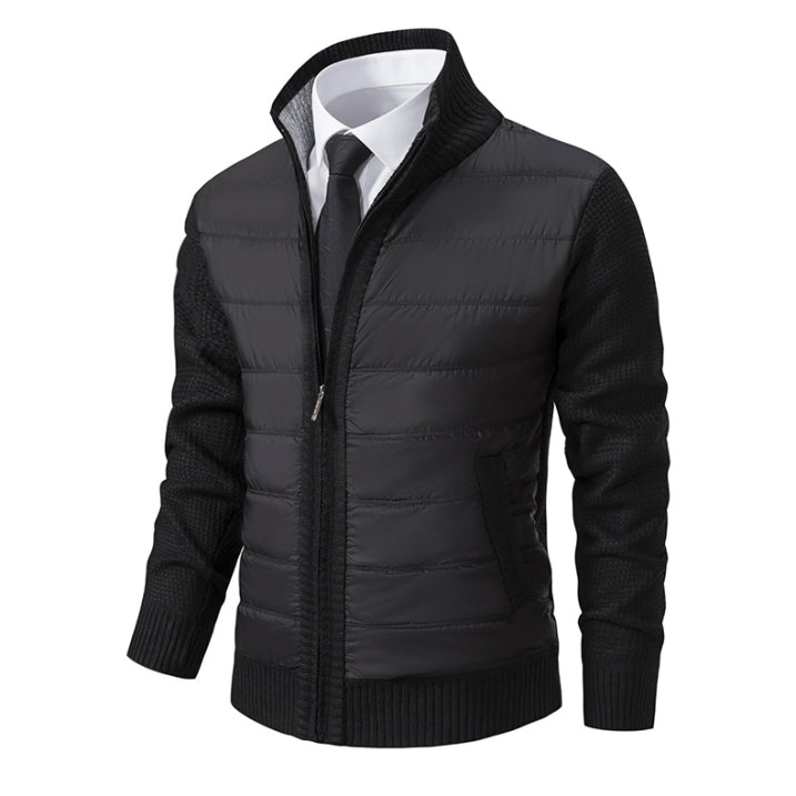 Herren Stilvoll Winter Steppjacke | Langarm