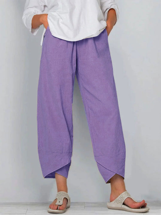 Leicht  Verkürzte Hose Für Damen | Sommer