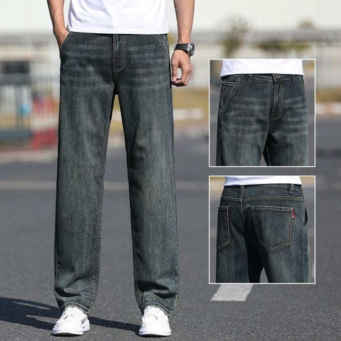 Herrenmode Baggy Jeans | Schwarz