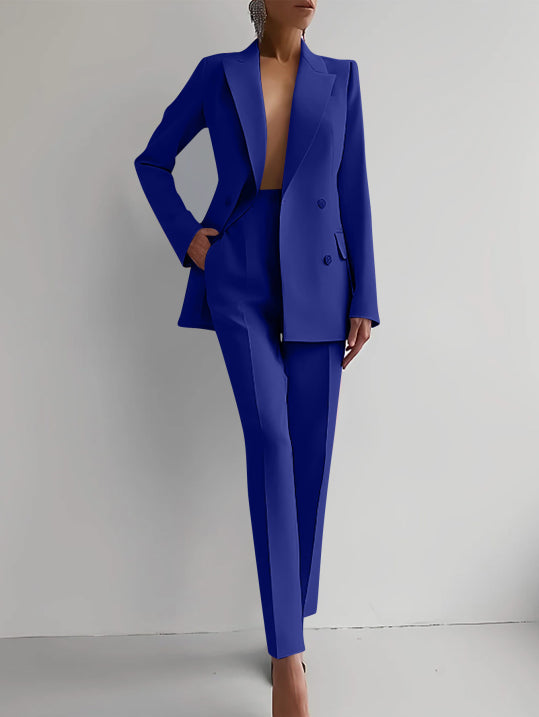 Zweiteiliges Formelles Blazer Und Hosenset Für Damen | Arbeit