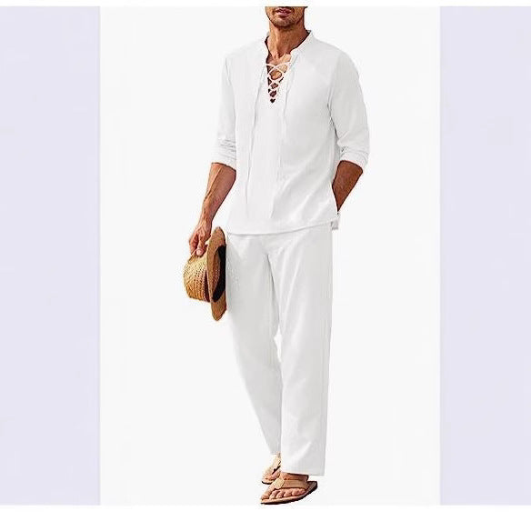 Zweiteiliges Boho Set Für Herren | Sommer