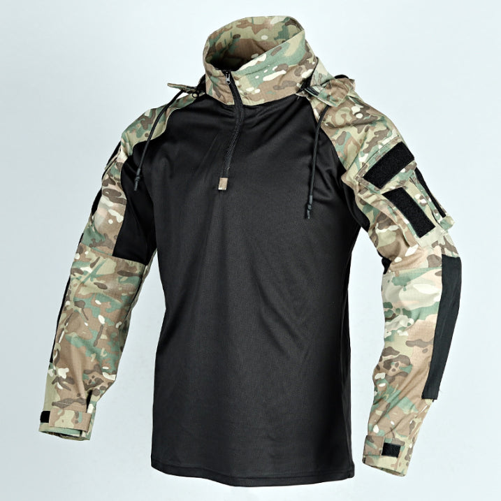 Taktische Softshell Jacke für Herren | Mit Kapuze