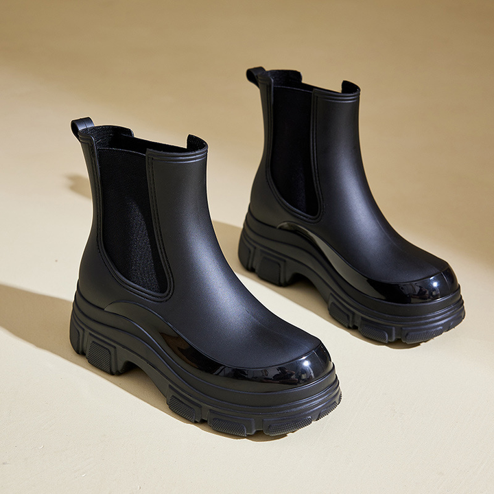 Damen Wasserdichte Boots Schwarz | Kurzrohr