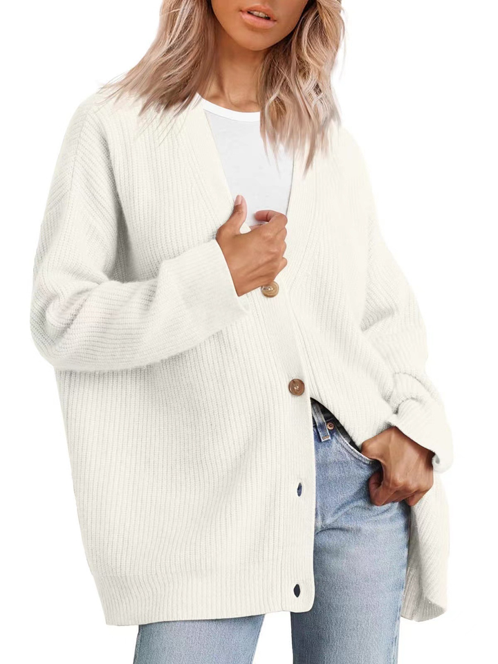 Damen-Cardigan mit Knopfleiste | Lässig