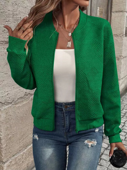 Minimalistische Übergangsjacke für Damen | Lässig