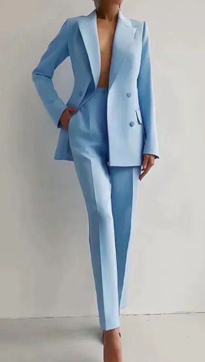 Zweiteiliges Formelles Blazer Und Hosenset Für Damen | Arbeit