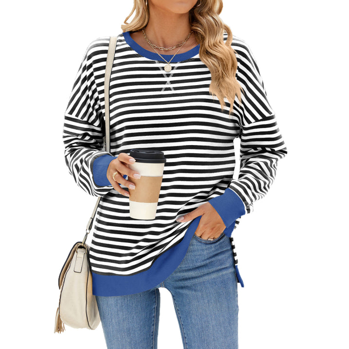 Anahi | Damen Warme Lässig Übergroß Pullover | Langarm