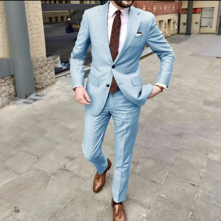 Formeller Herren Hochzeitsgast anzug | 2-Teilig