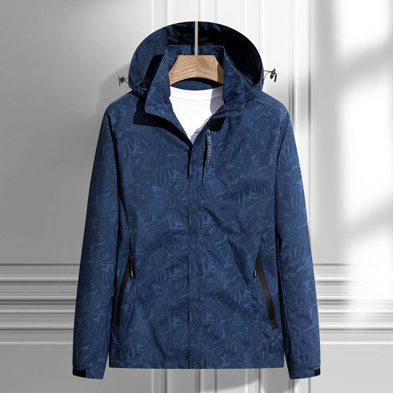Damen Kapuzenjacke Mit Reißverschluss | Wasserdicht