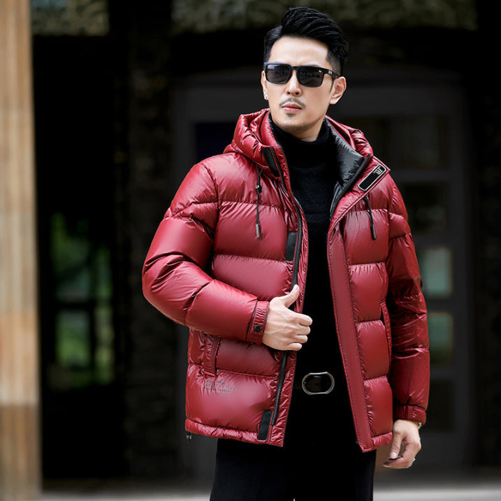 Winter Herren Daunenjacke | Mit Kapuze
