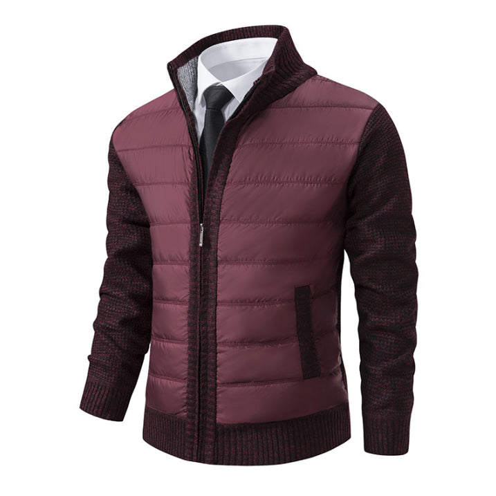 Herren Stilvoll Winter Steppjacke | Langarm