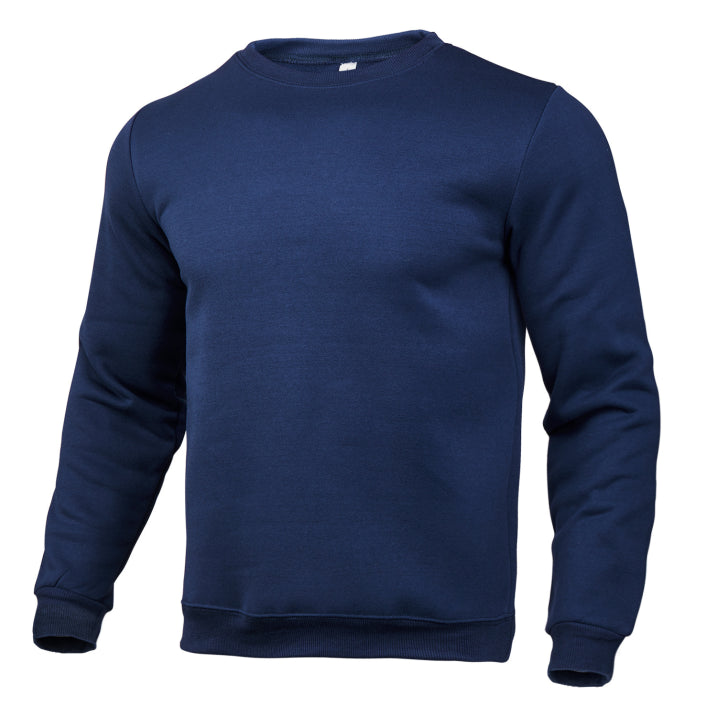 Herren Klassisches Lässiges Crewneck Sweatshirt | Langarm