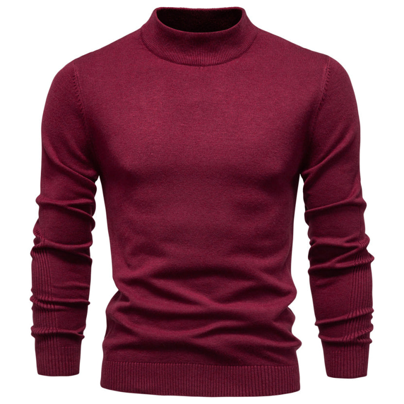 Herren Klassischer Rollkragen Pullover | Lässig