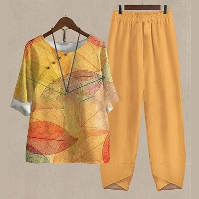 Sommer Zweiteiliges Set für Damen | Leichte