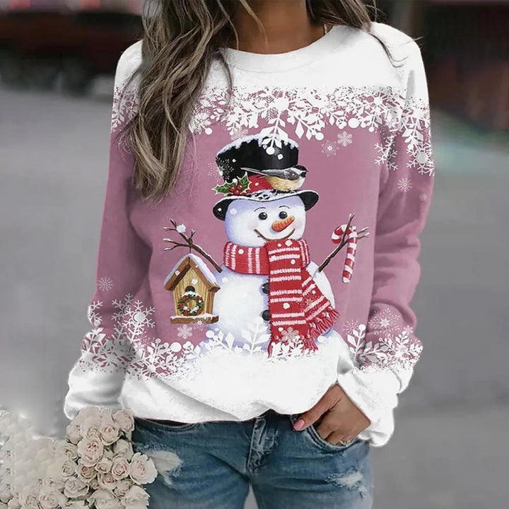 Warmherziger Rundhalspullover Für Damen | Winter