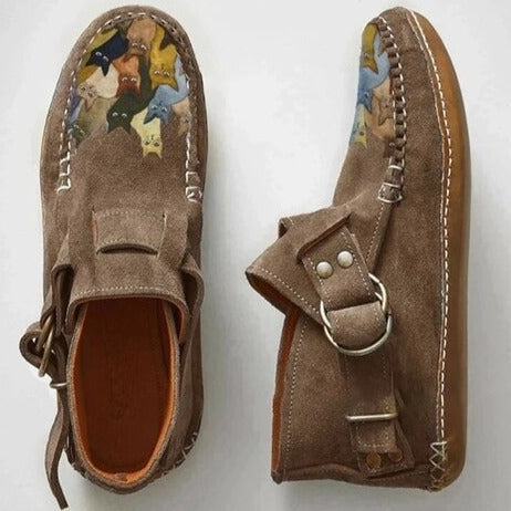 Stiefeletten Mit Leopardenmuster Für Damen | Warm