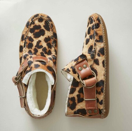 Stiefeletten Mit Leopardenmuster Für Damen | Warm