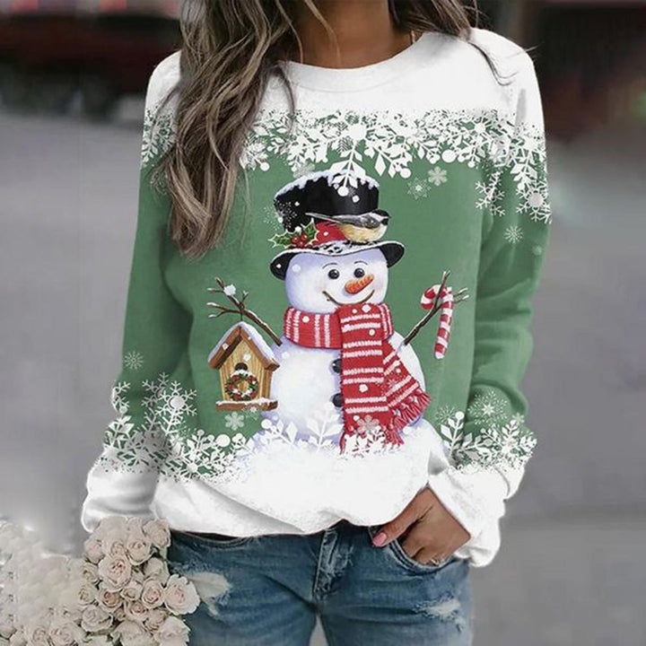 Warmherziger Rundhalspullover Für Damen | Winter