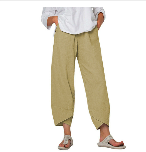 Leicht  Verkürzte Hose Für Damen | Sommer