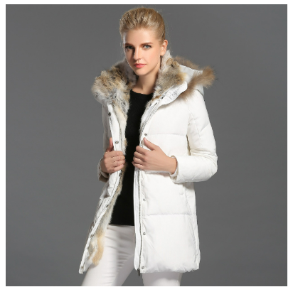 Puffer Kapuzenjacke Für Damen | Warm
