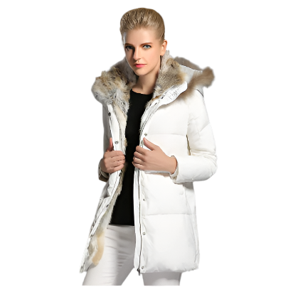 Puffer Kapuzenjacke Für Damen | Warm