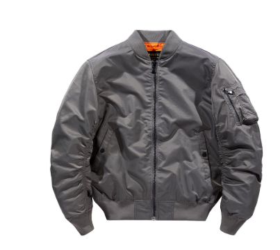Misael | Herren Winter Lässig Jacke | Reißverschluss Taschen