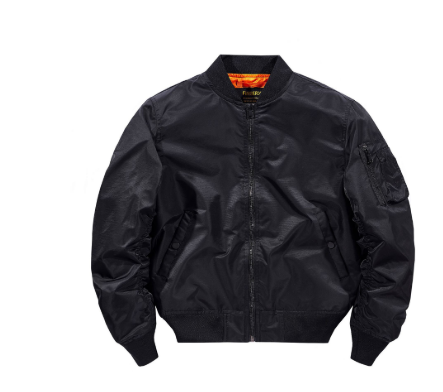 Misael | Herren Winter Lässig Jacke | Reißverschluss Taschen