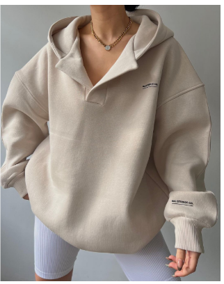 Warmer Damen Hoodie Im Modernen Look | Winter