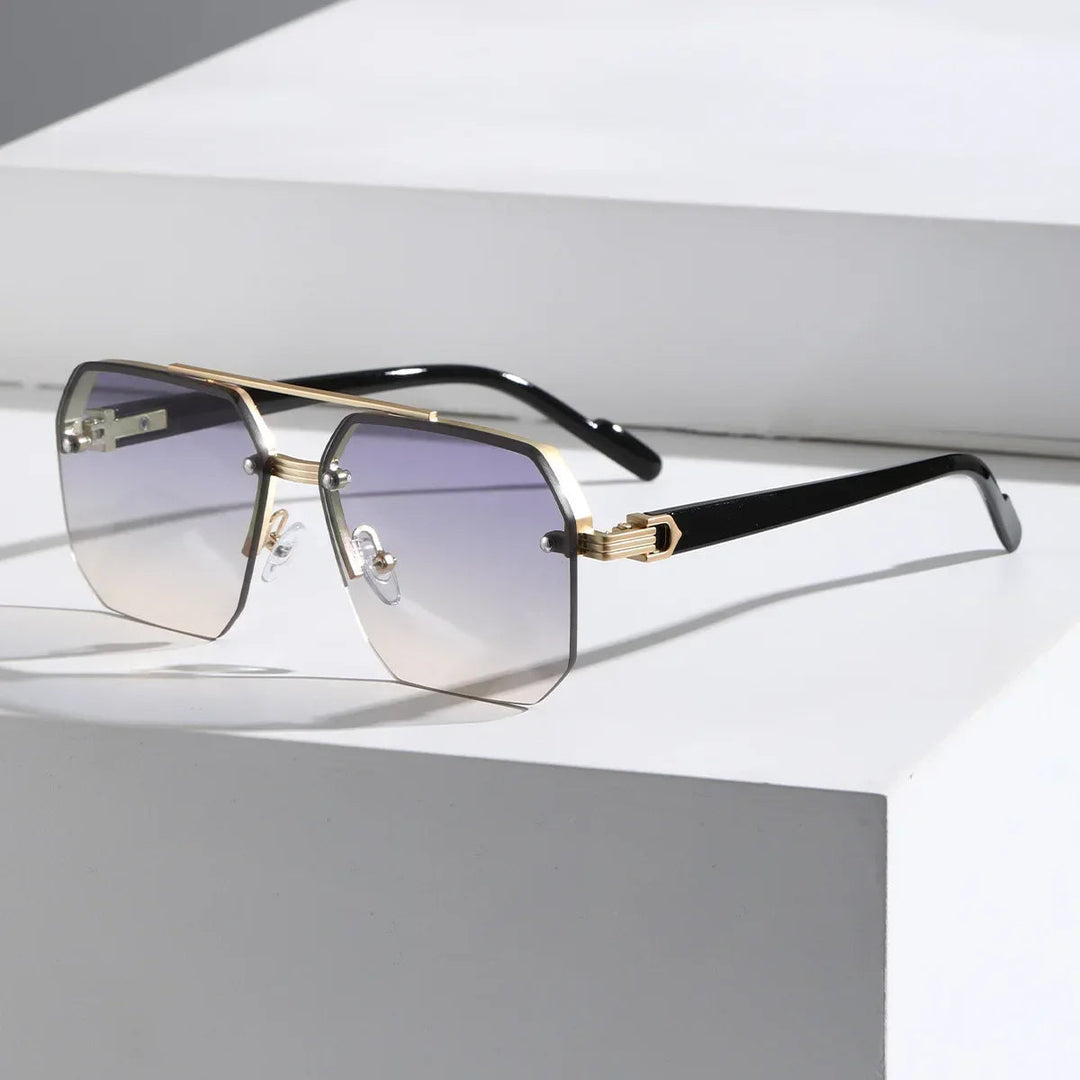 Variant image for Geometrische Herren Sonnenbrille – Modern und Stilvoll-3