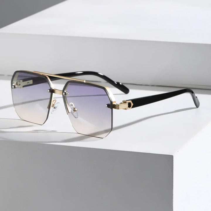 Variant image for Geometrische Herren Sonnenbrille – Modern und Stilvoll-3