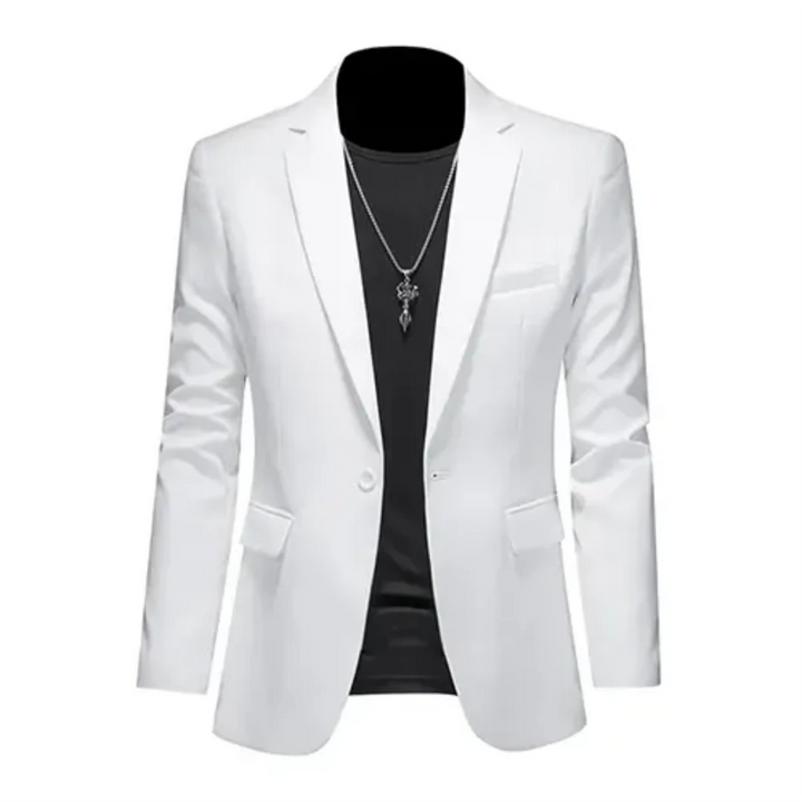 Herren Stylischer Klassischer Formeller Blazer Mantel | Langarm
