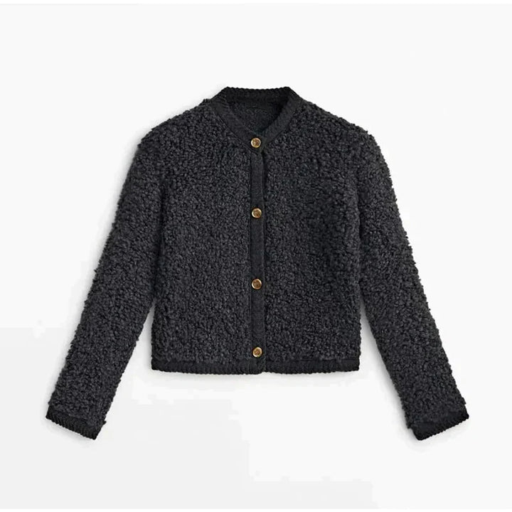Modischer Damen-Teddy-Mantel | Elegante