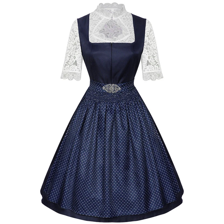Traditionelles Bayerisches Dirndl Kleid für Damen | Vintage