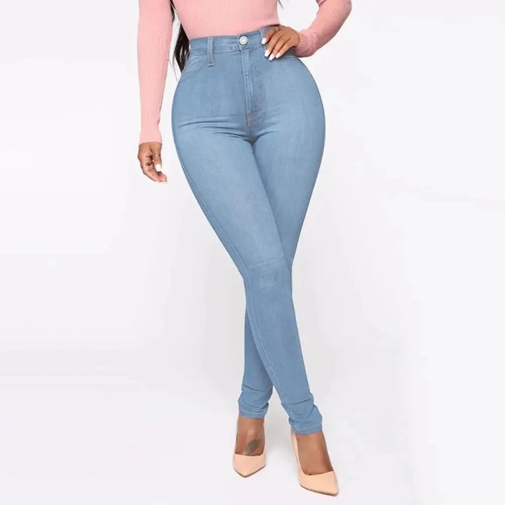 Damen Klassische Hoher Taille Jeggings | Lässig