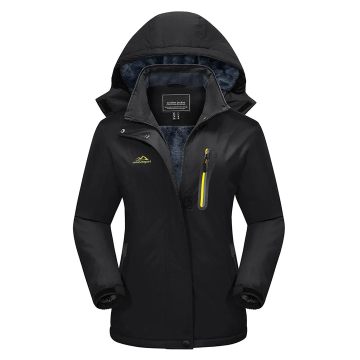 Damen Schnee Skijacke | Mit Kapuze