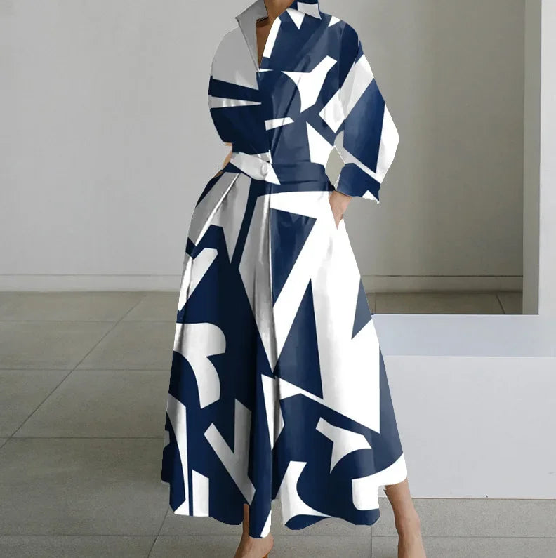 Sommerkleid Mit V Ausschnitt Für Damen | Midi