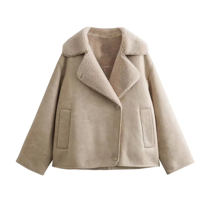 Luxuriöse Fleece Jacke für Damen | Warme