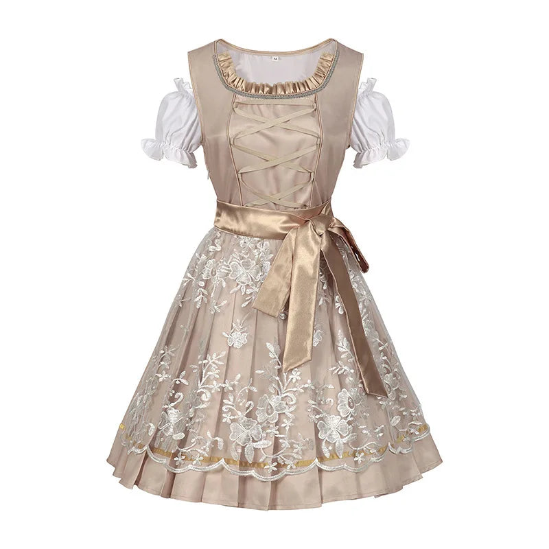 Traditionelles Bayerisches Dirndl Kleid für Damen | Vintage