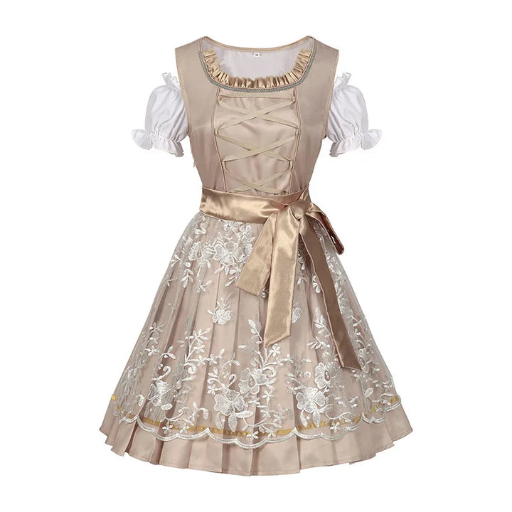 Traditionelles Bayerisches Dirndl Kleid für Damen | Vintage