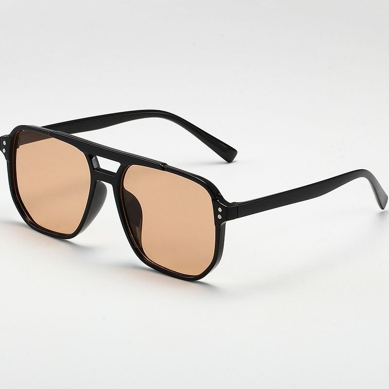 Unisex Vintage Sonnenbrille | Quadratisches Design